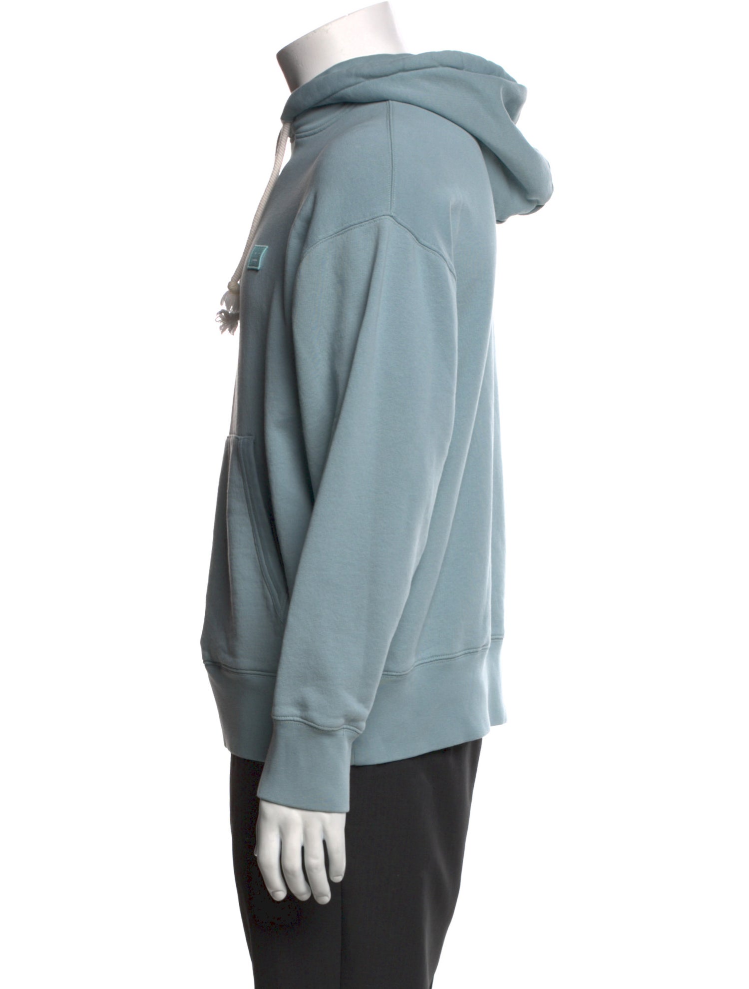 Acne Studios Mock Neck Long Sleeve Hoodie