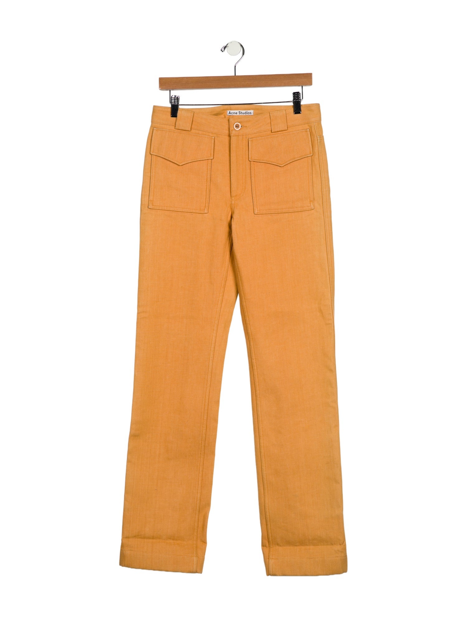 Acne Studios Mid-Rise Wide Leg Jeans