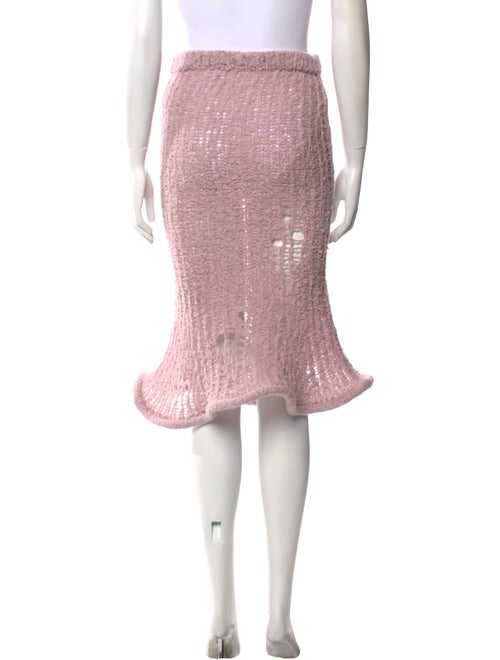 Acne Studios Wool Knee-Length Skirt