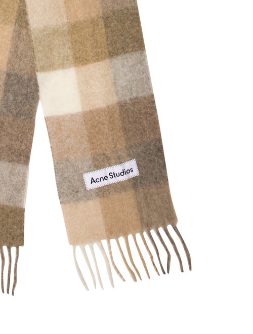 Acne Studios Alpaca Striped Scarf