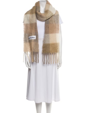 Acne Studios Alpaca Striped Scarf