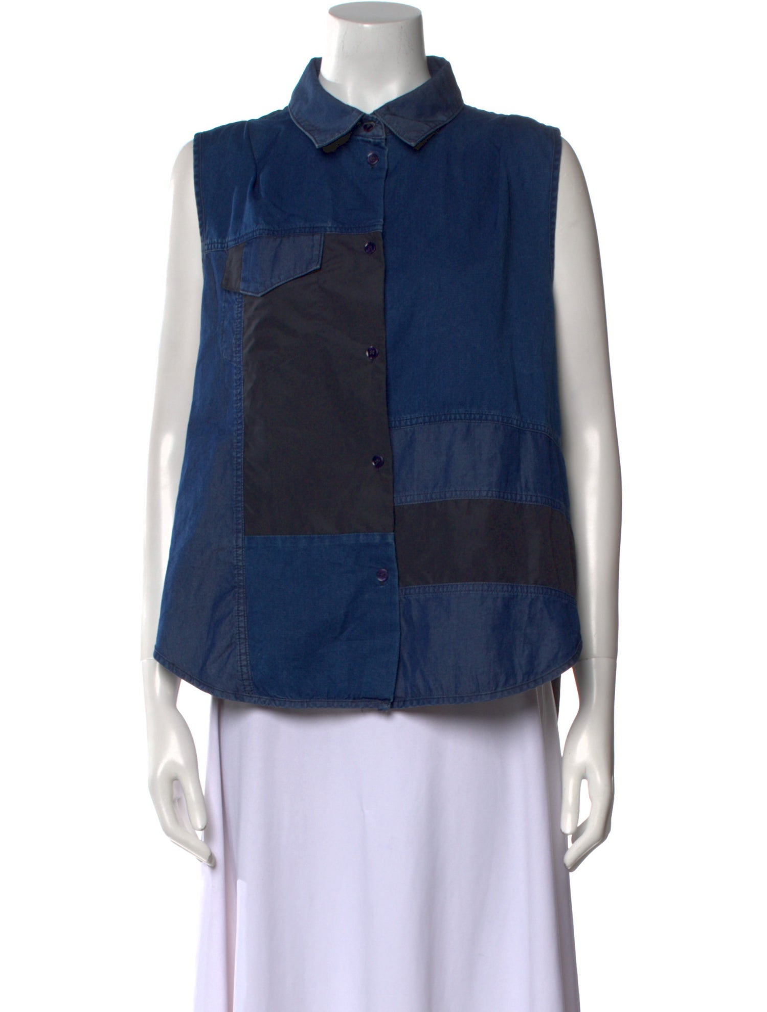 Acne Studios Sleeveless Button-Up Top