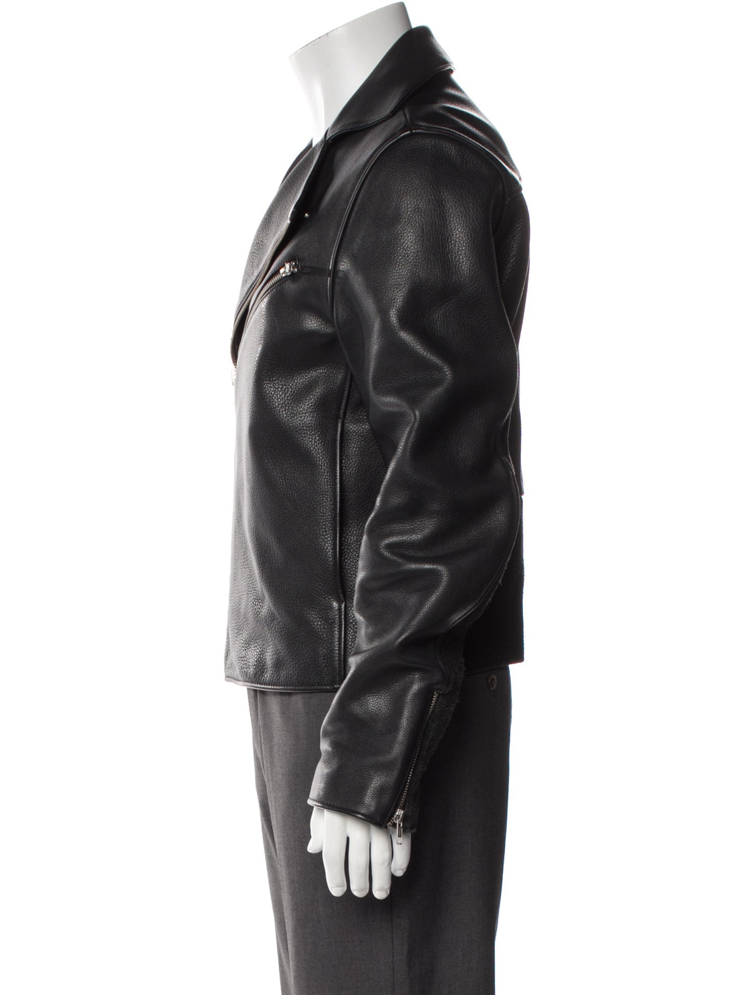 Acne Studios Leather Moto Jacket