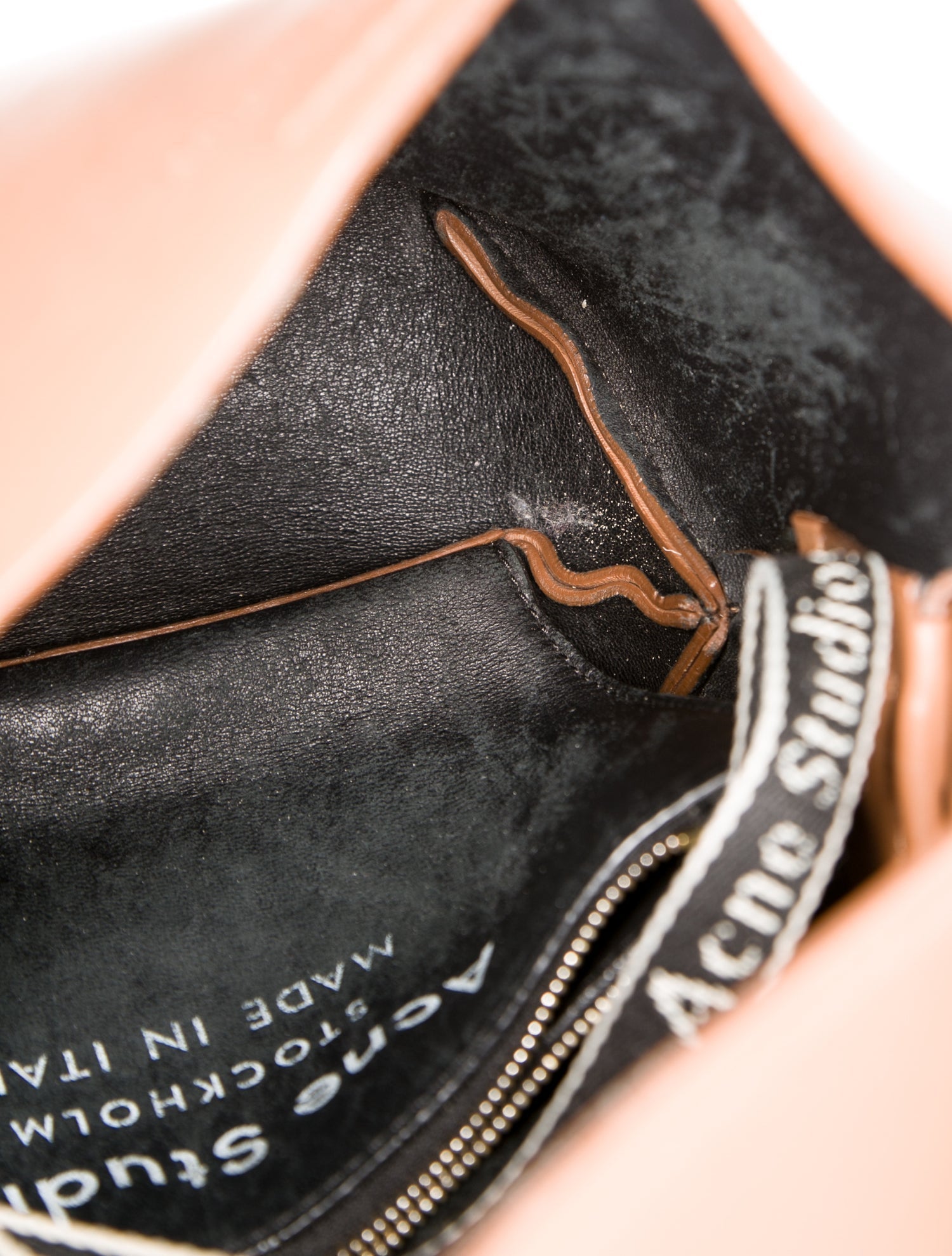 Acne Studios Leather Top Handle Bag