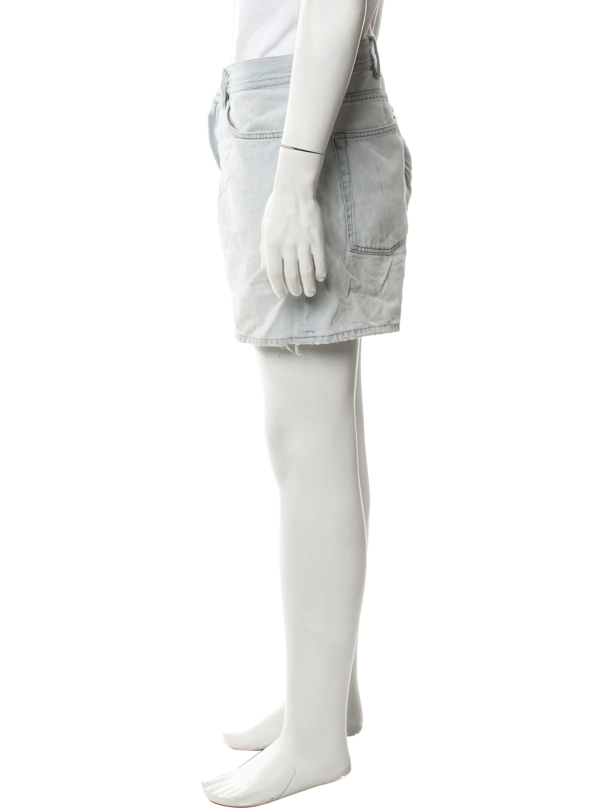 Acne Studios Flat Front Shorts