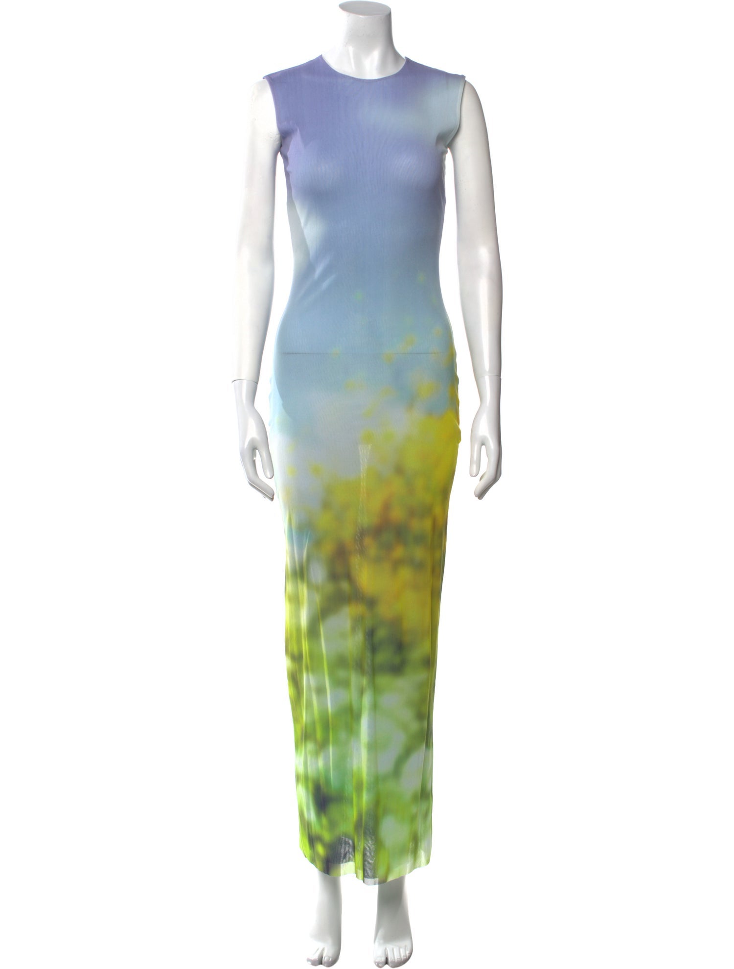 Acne Studios Tie-Dye Print Long Dress