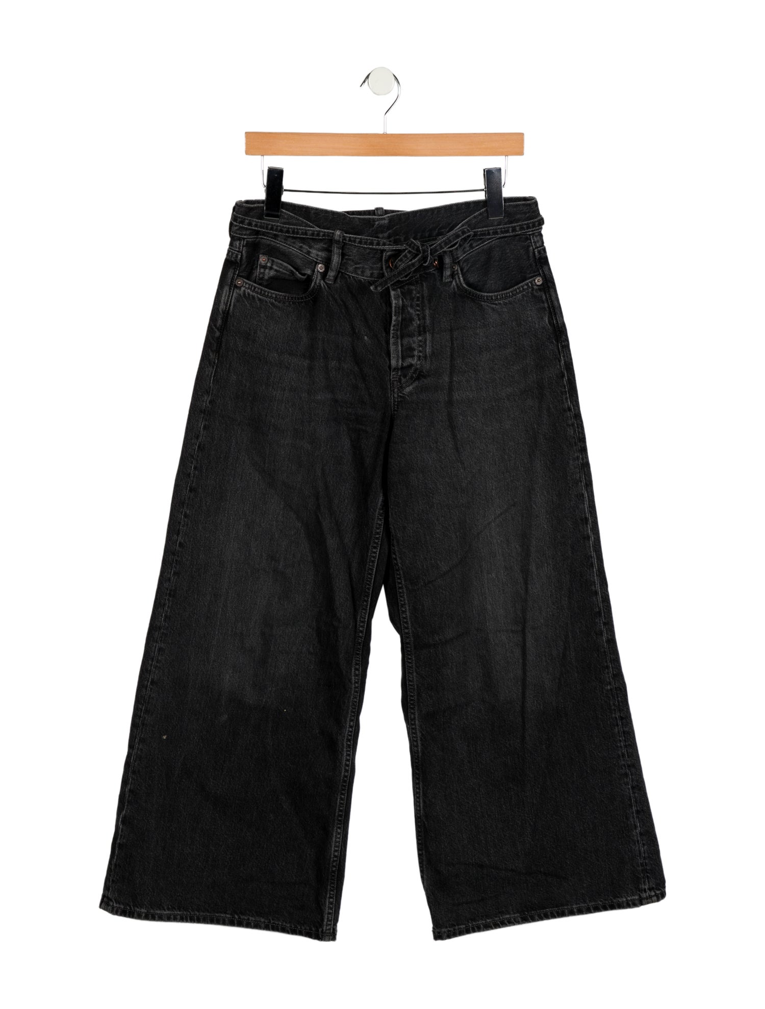 Acne Studios Mid-Rise Wide Leg Jeans