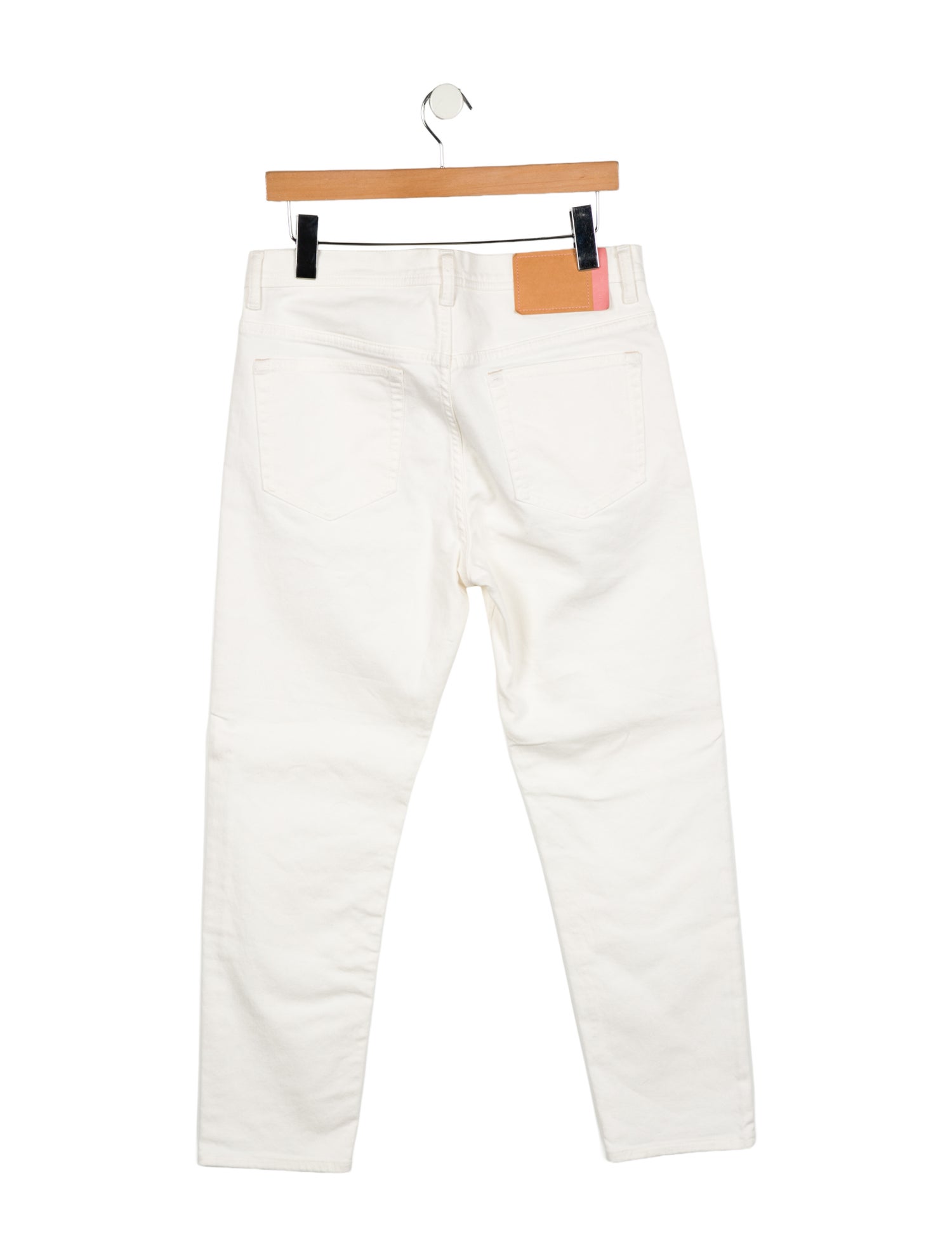 Acne Studios Mid-Rise Straight Leg Jeans