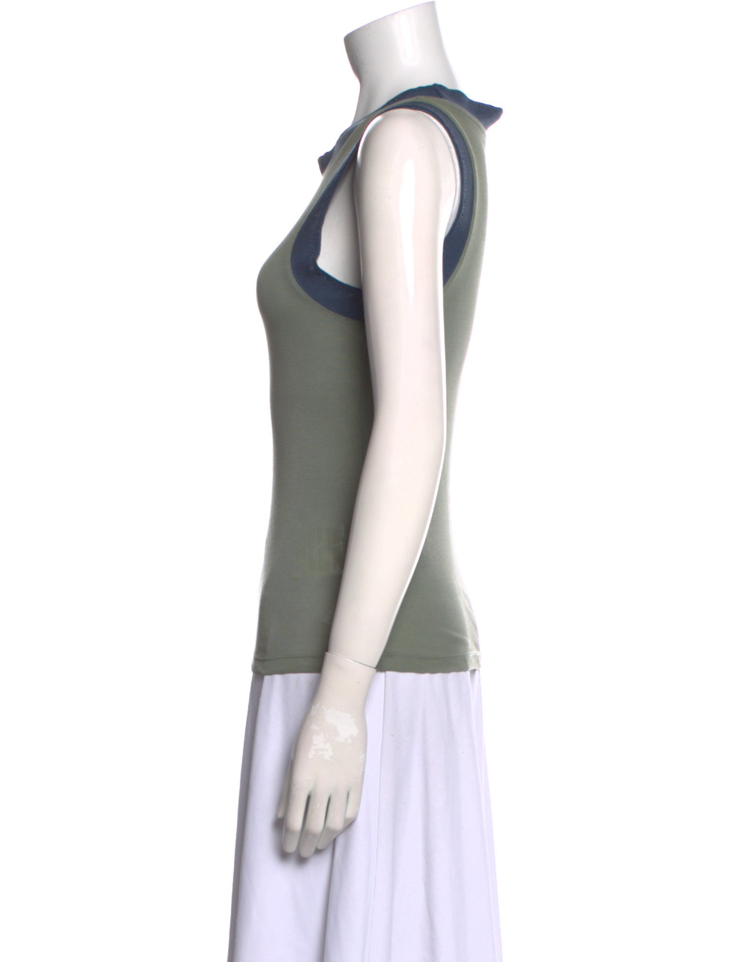Acne Studios Crew Neck Sleeveless Top