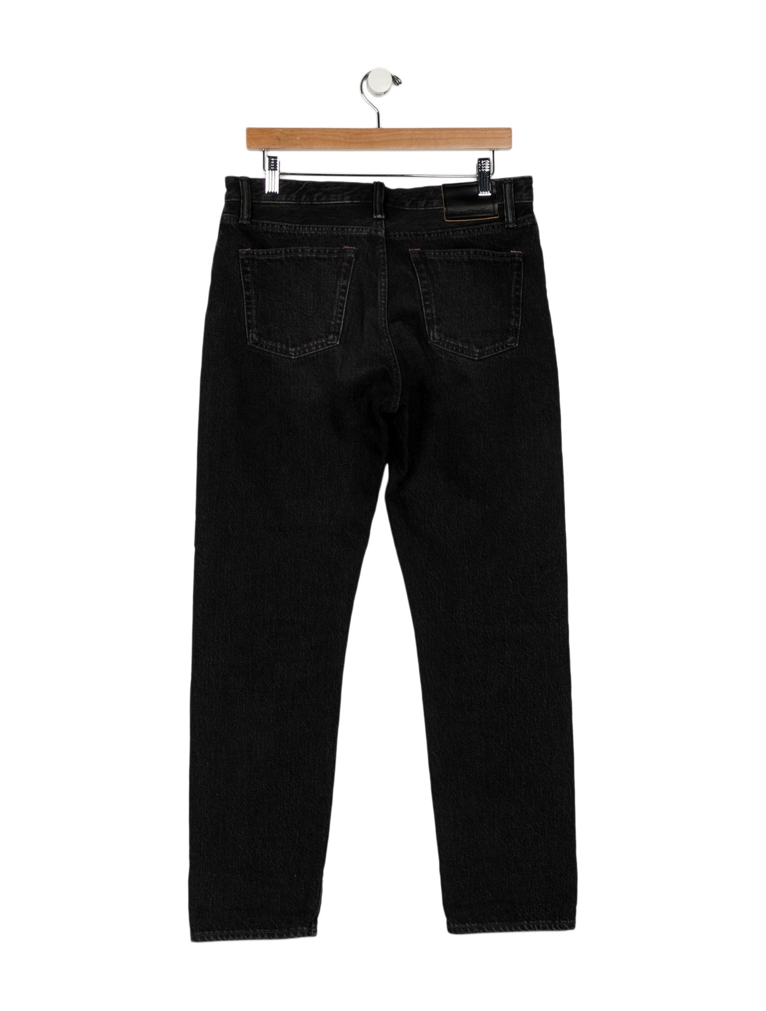 Acne Studios Mid-Rise Straight Leg Jeans