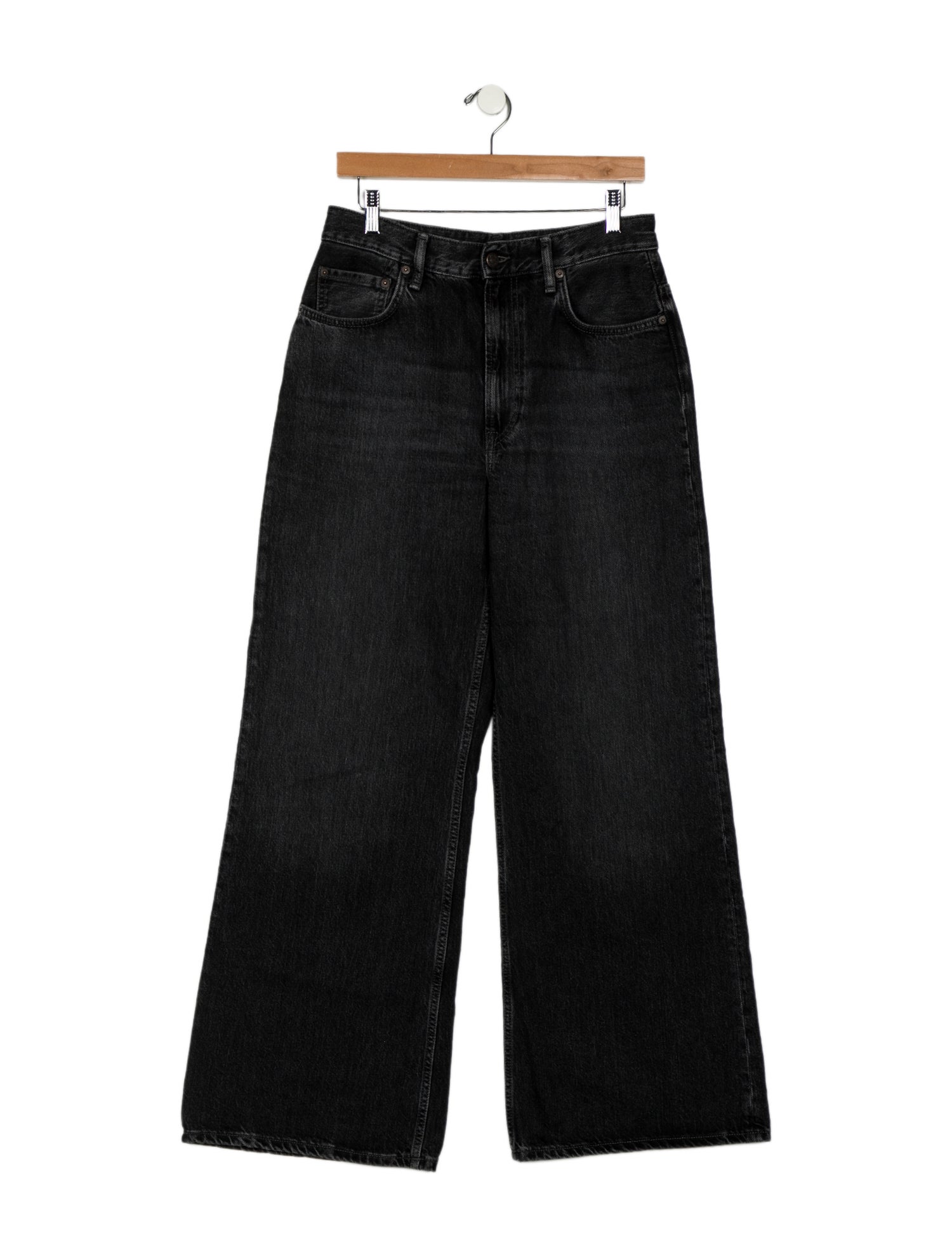 Acne Studios High-Rise Wide Leg Jeans