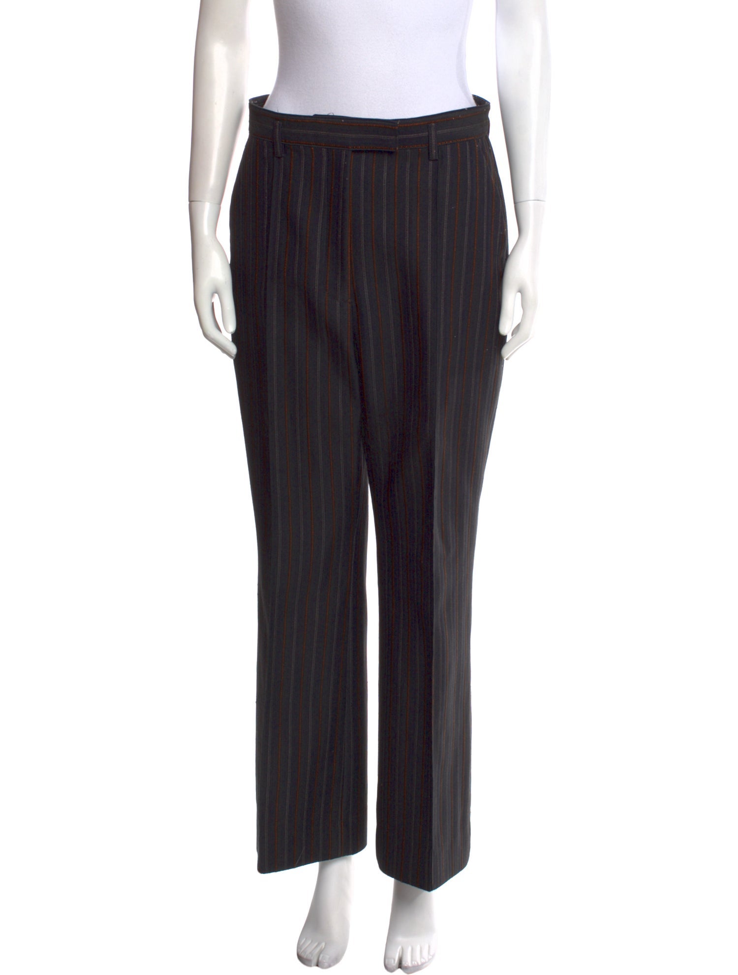 Acne Studios Striped Wide Leg Pants