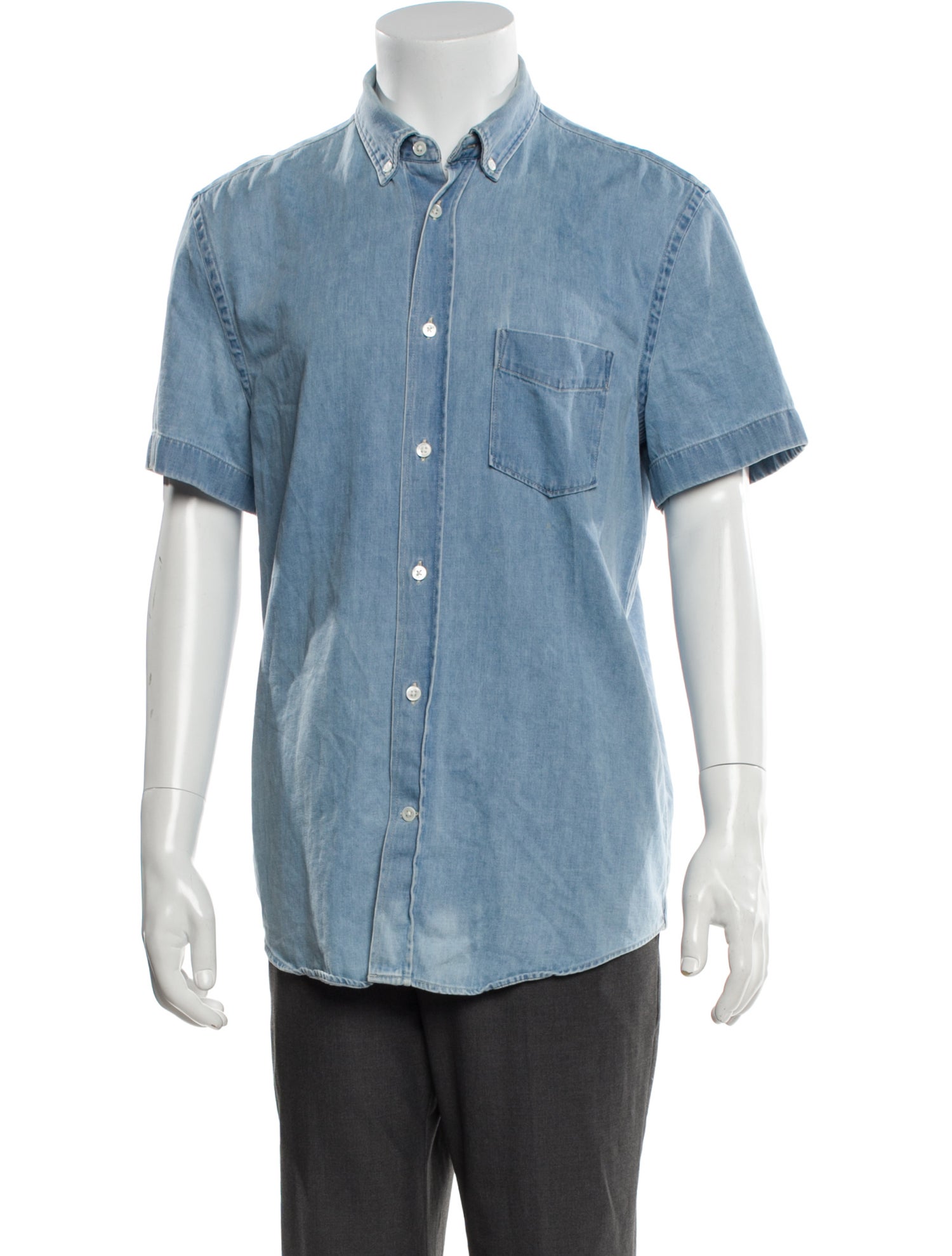 Acne Studios Short Sleeve Denim Shirt