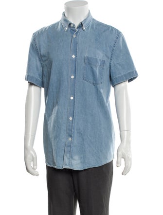 Acne Studios Short Sleeve Denim Shirt