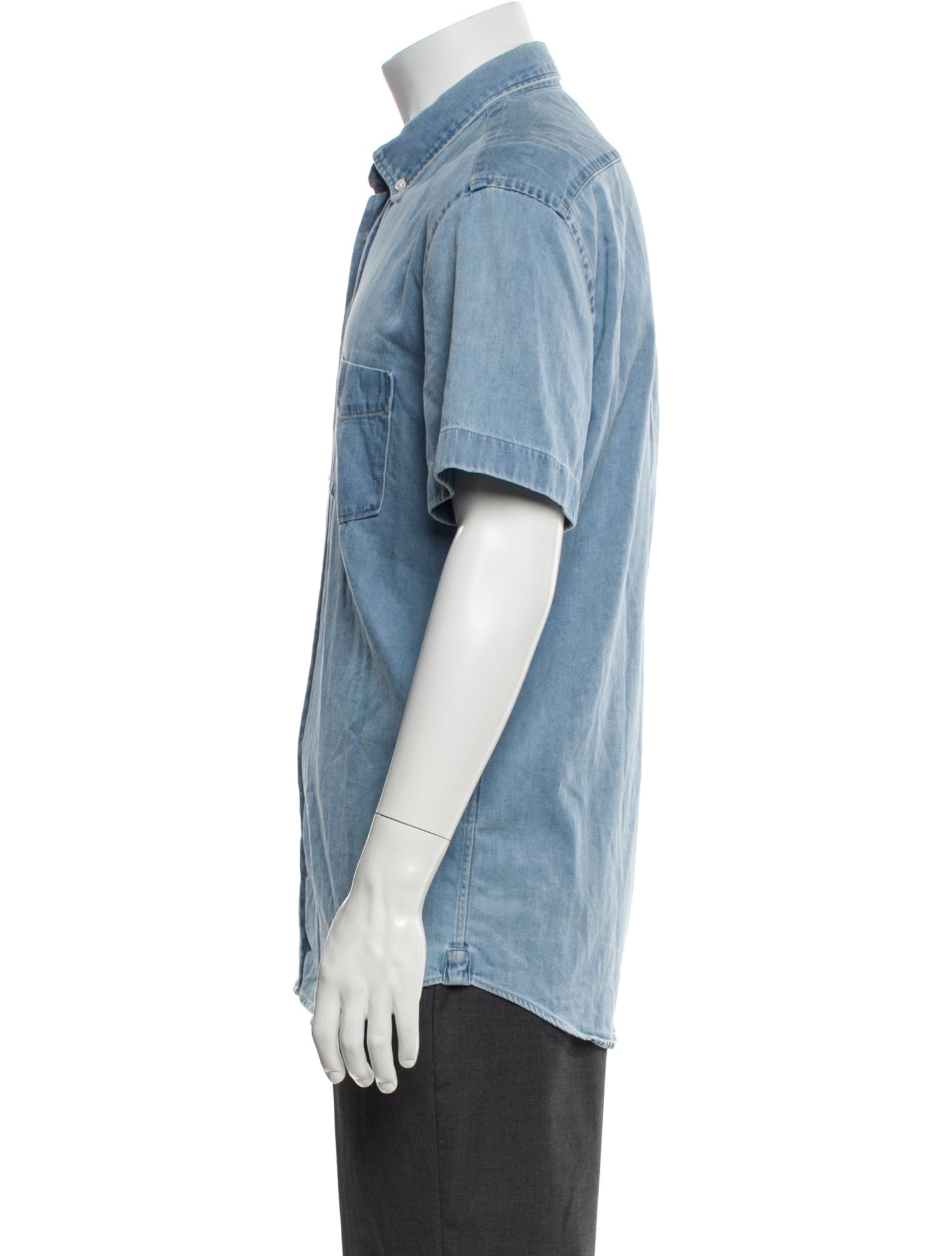 Acne Studios Short Sleeve Denim Shirt