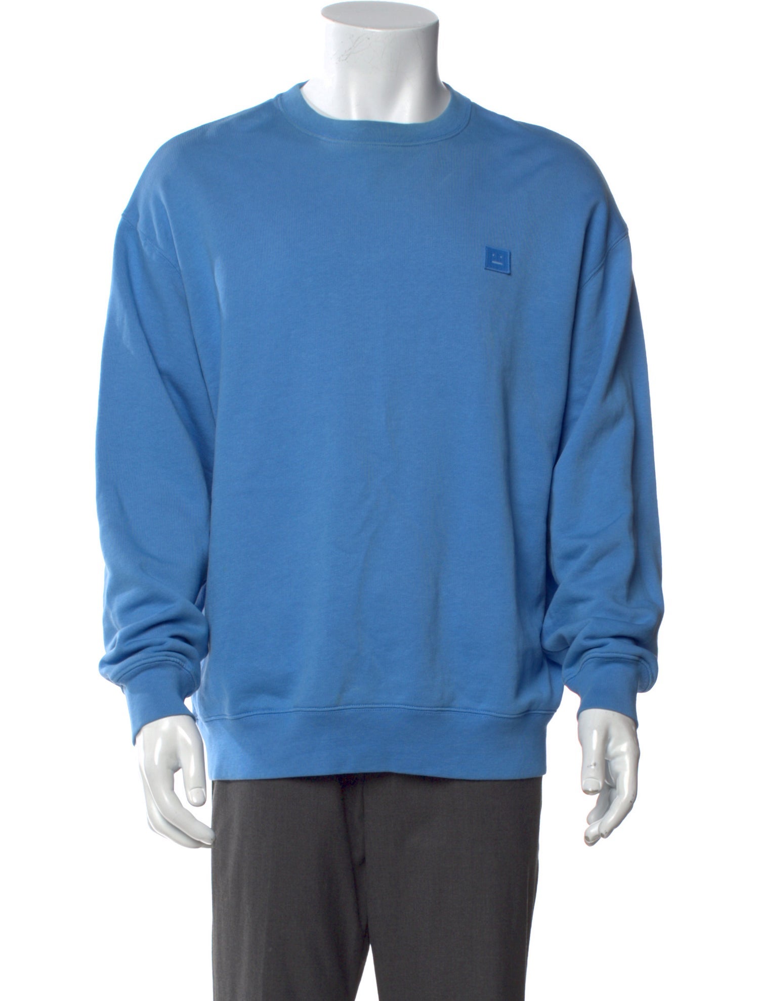Acne Studios Crew Neck Long Sleeve Sweatshirt
