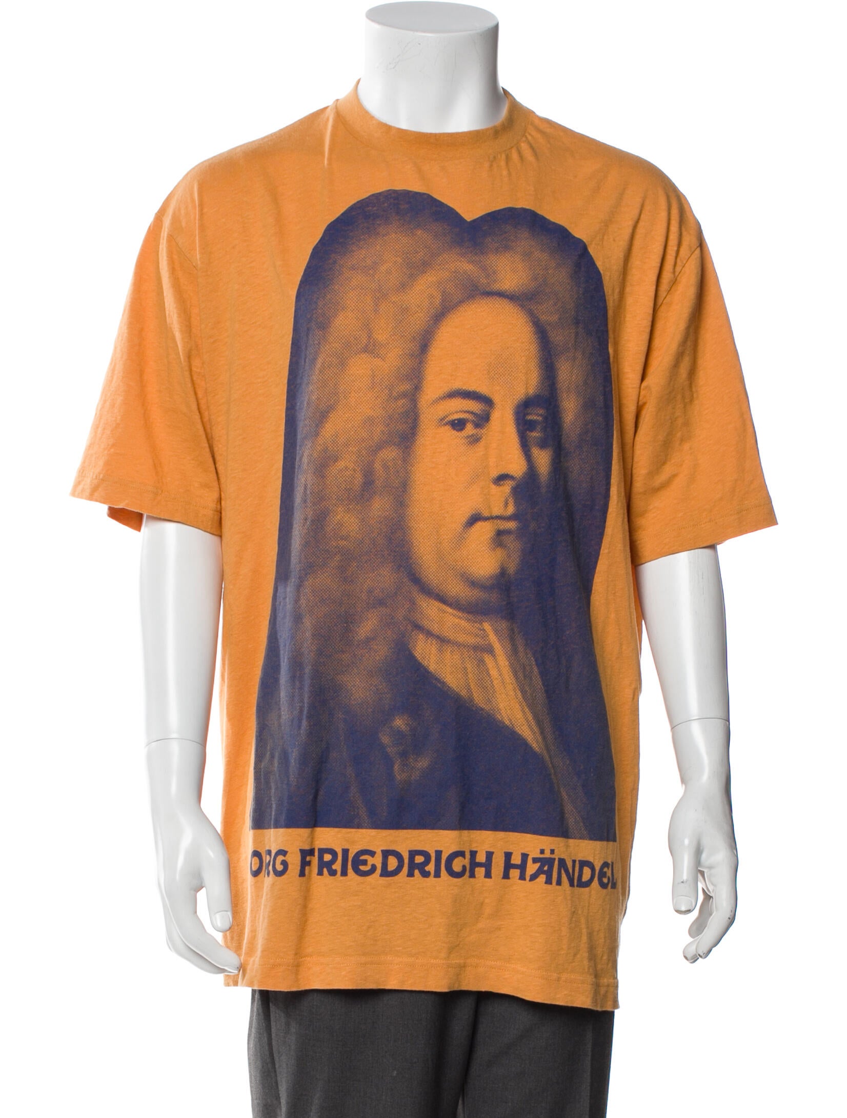 Acne Studios Graphic Print Crew Neck T-Shirt