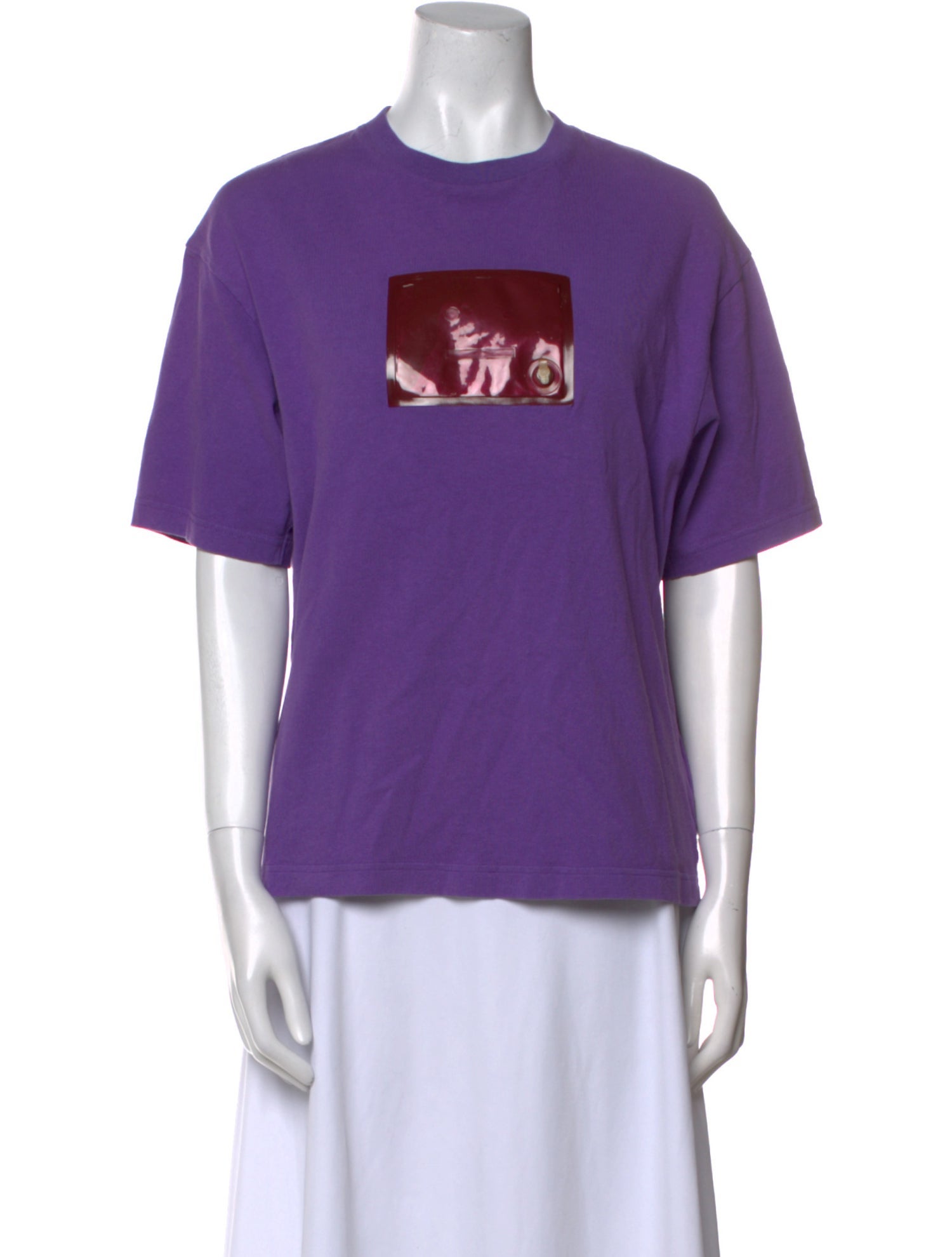 Acne Studios Graphic Print Crew Neck T-Shirt