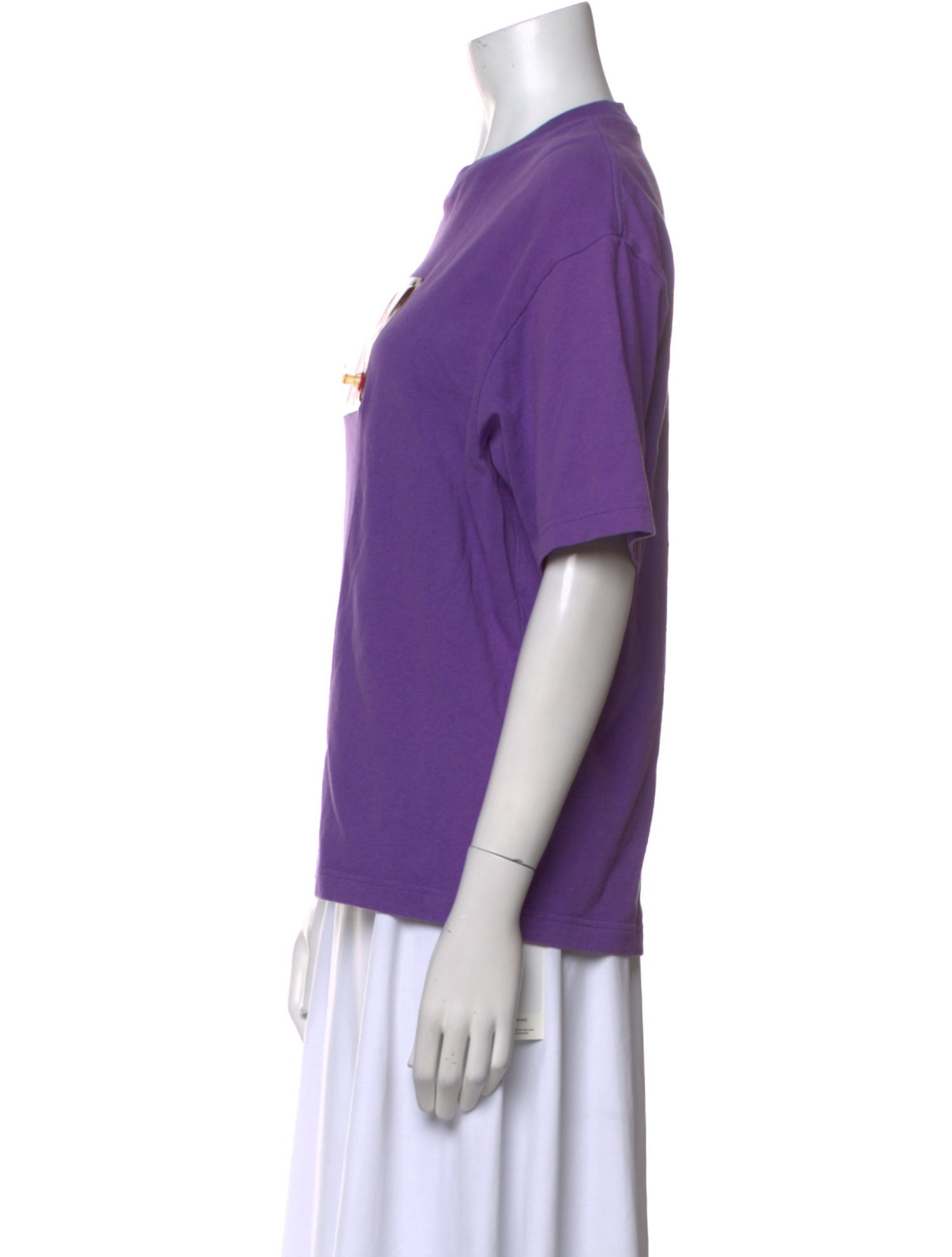 Acne Studios Graphic Print Crew Neck T-Shirt