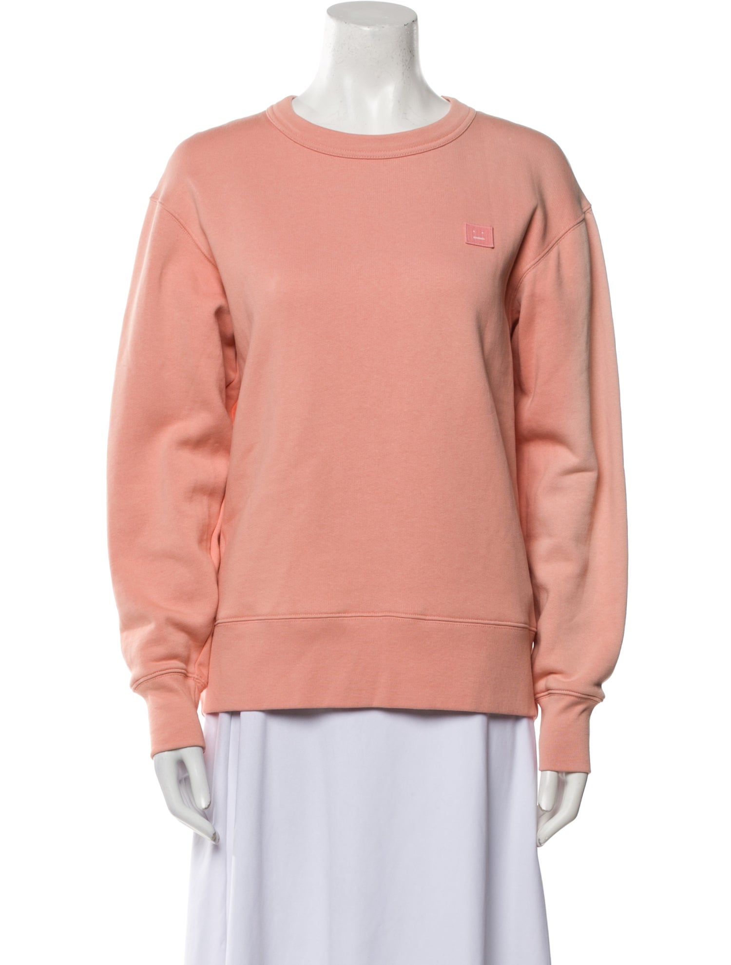 Acne Studios Crew Neck Long Sleeve Sweatshirt