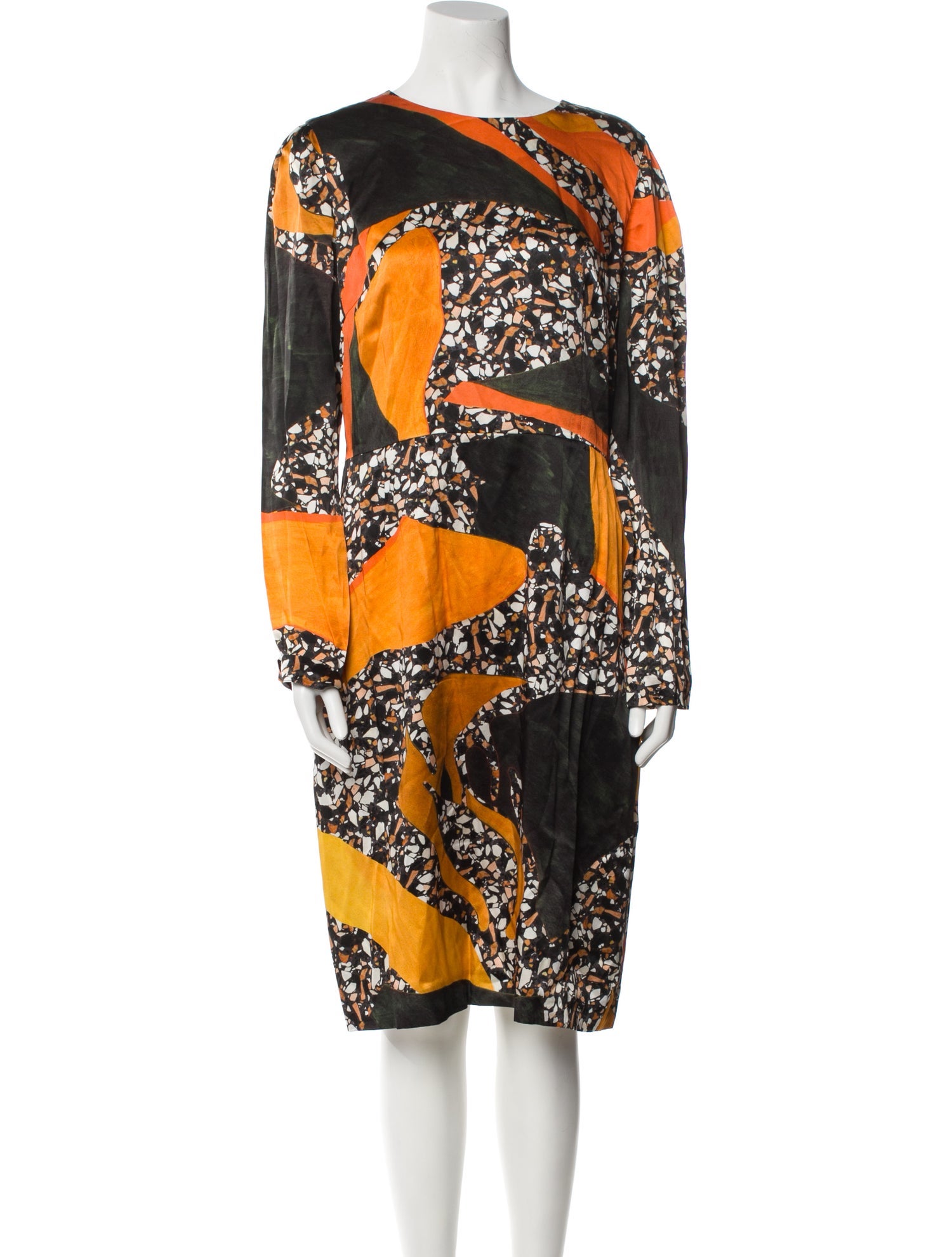 Acne Studios Silk Midi Length Dress