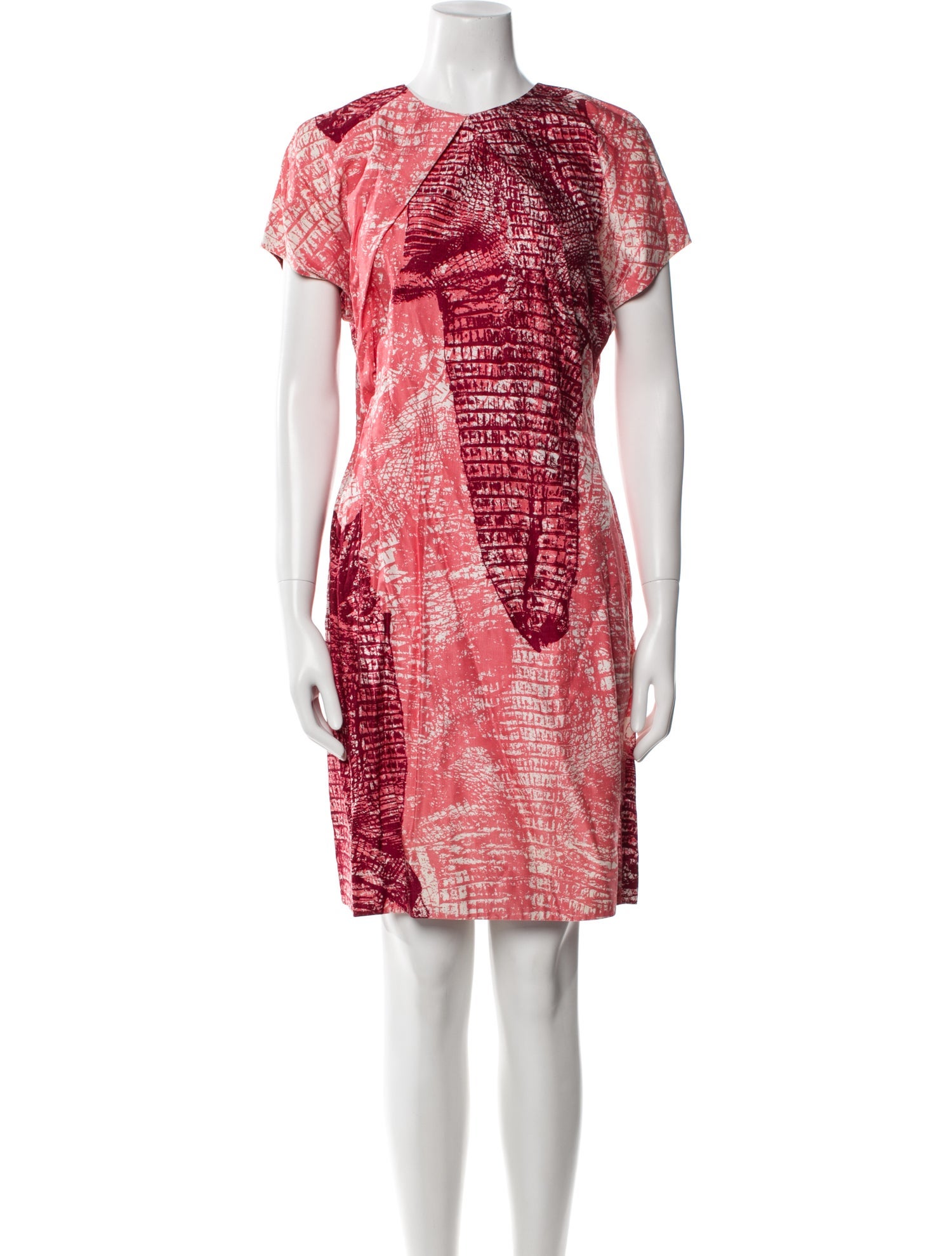 Acne Studios Printed Knee-Length Dress