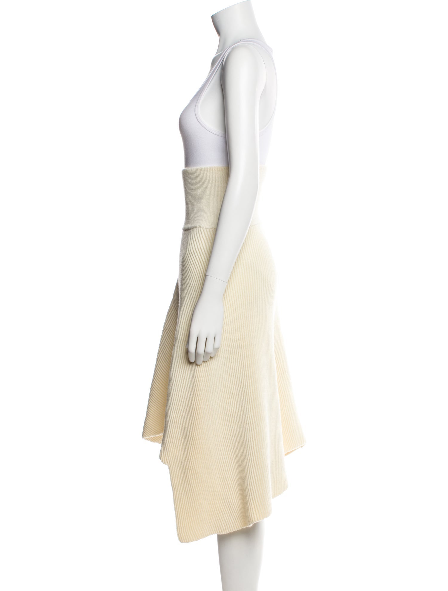 Acne Studios Wool Midi Length Skirt