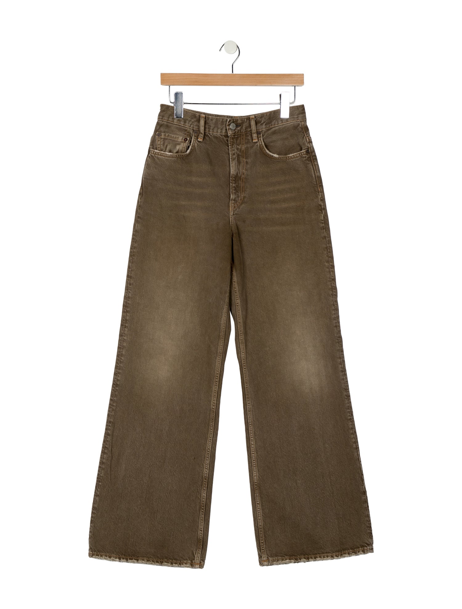 Acne Studios High-Rise Wide Leg Jeans