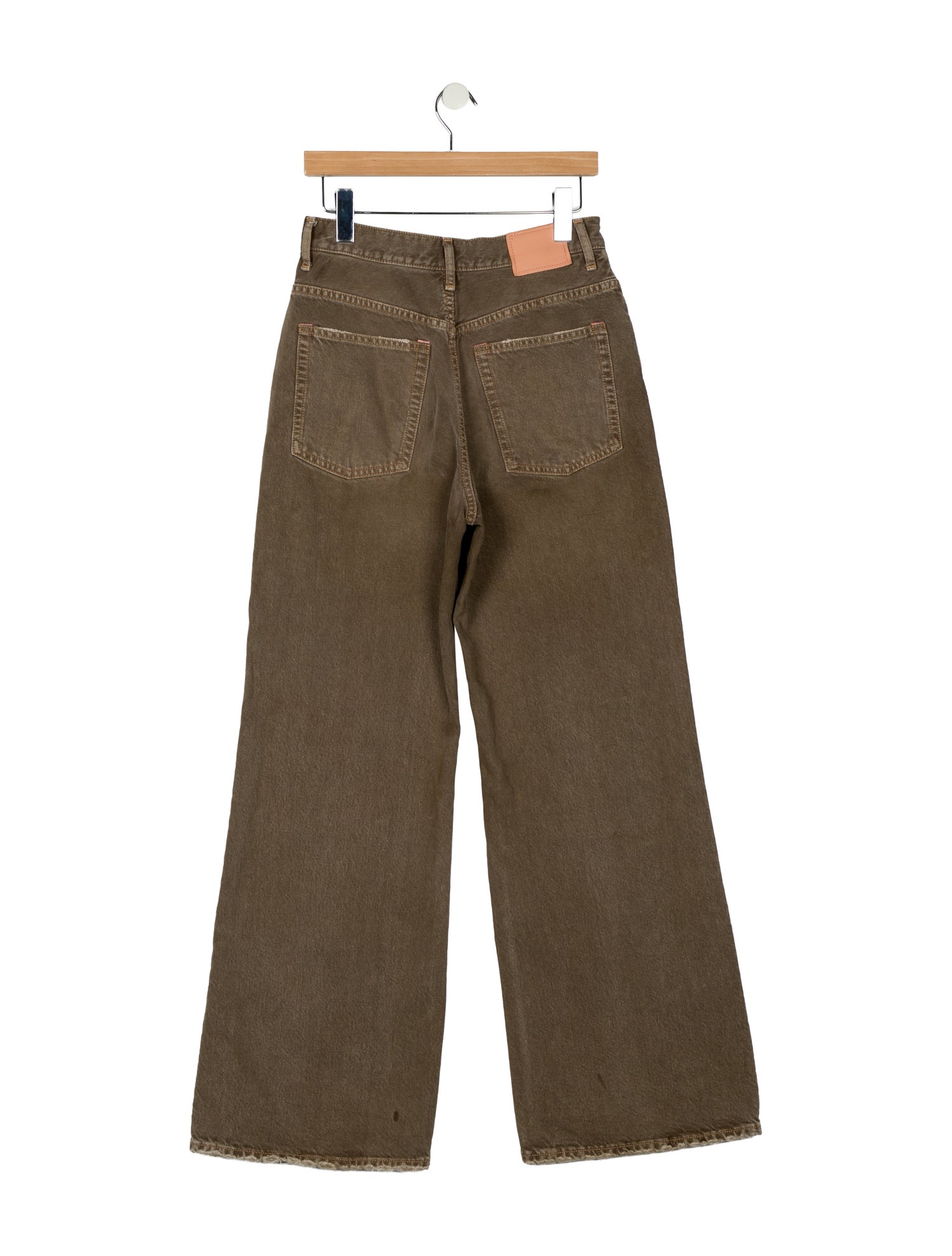 Acne Studios High-Rise Wide Leg Jeans