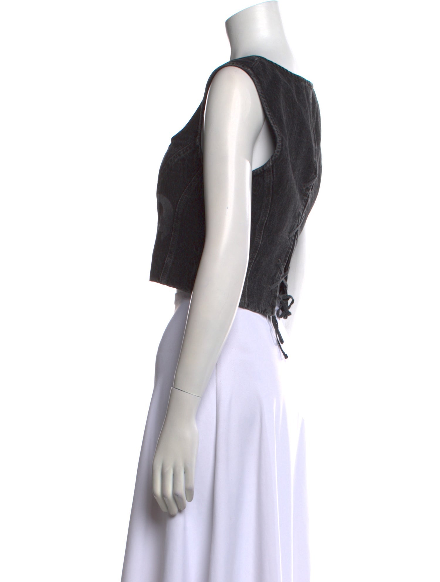 Acne Studios Square Neckline Sleeveless Crop Top w/ Tags