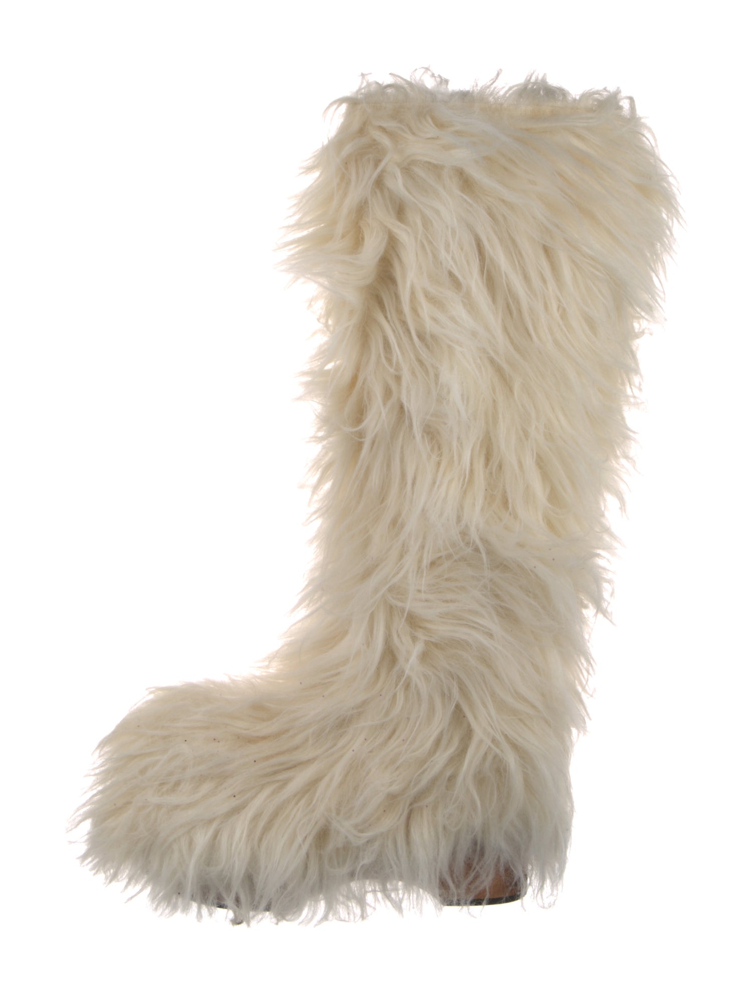 Acne Studios Faux Fur Rain Boots