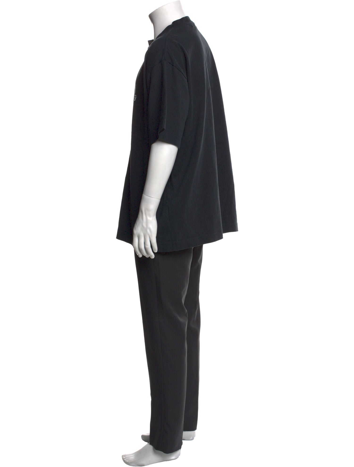 Acne Studios Graphic Print Crew Neck T-Shirt