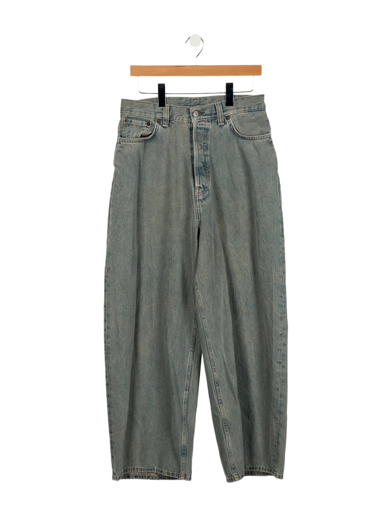 Acne Studios High-Rise Wide Leg Jeans