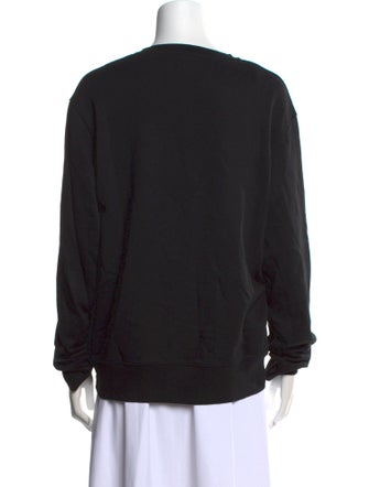 Acne Studios Crew Neck Long Sleeve Sweatshirt