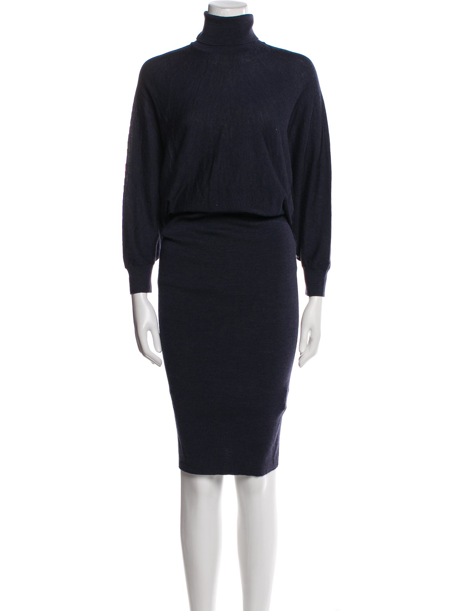 Acne Studios Merino Wool Long Dress