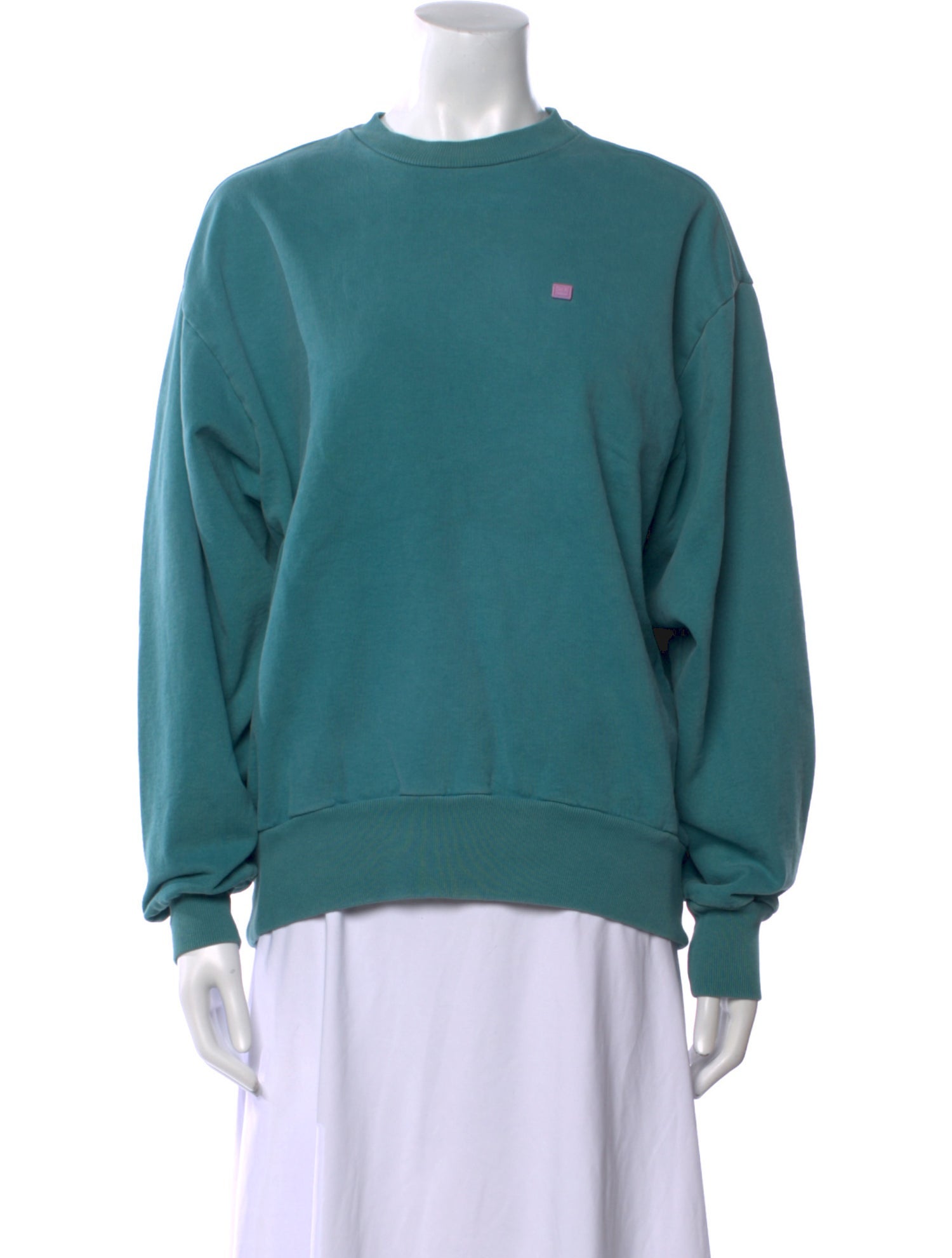 Acne Studios Crew Neck Long Sleeve Sweatshirt