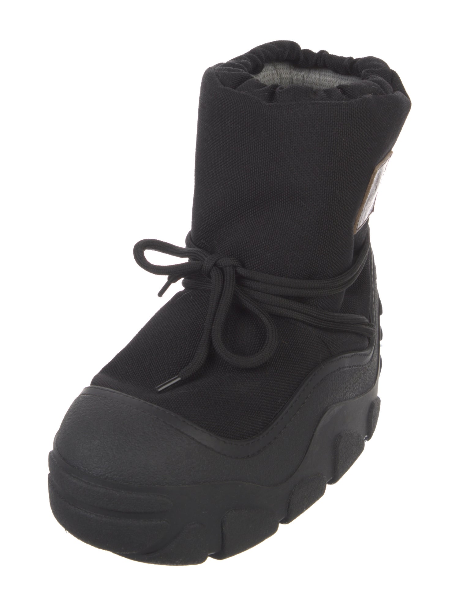 Acne Studios Canvas Lace-Up Boots