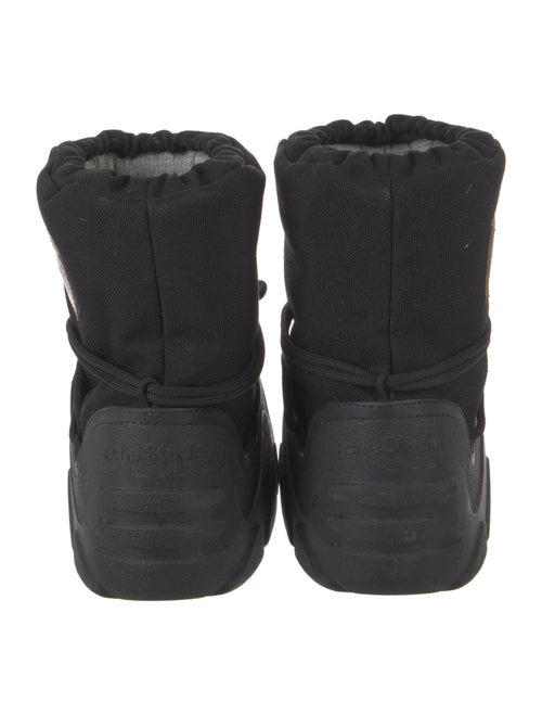 Acne Studios Canvas Lace-Up Boots