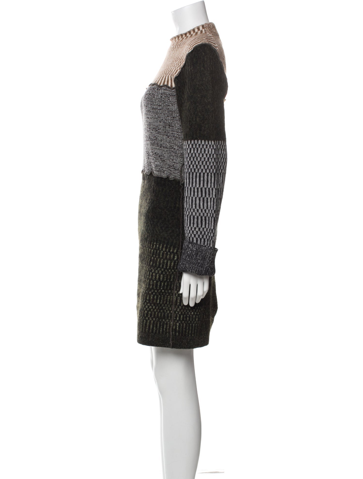 Acne Studios Wool Mini Dress