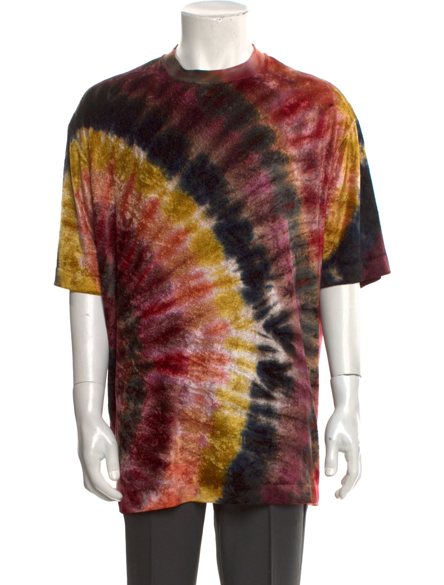 Acne Studios 2021 Velvet Tie-Dye T-Shirt