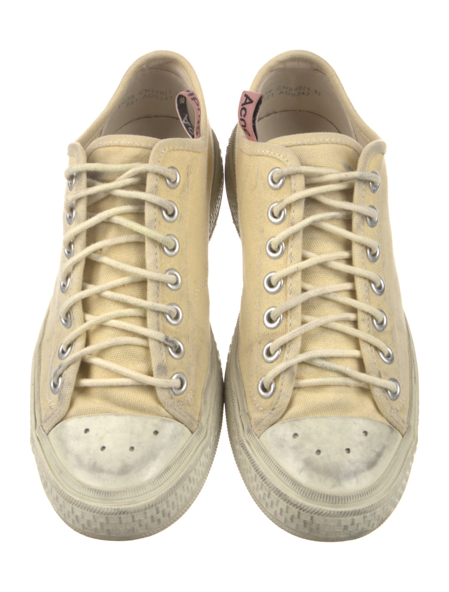 Acne Studios Canvas Printed Sneakers