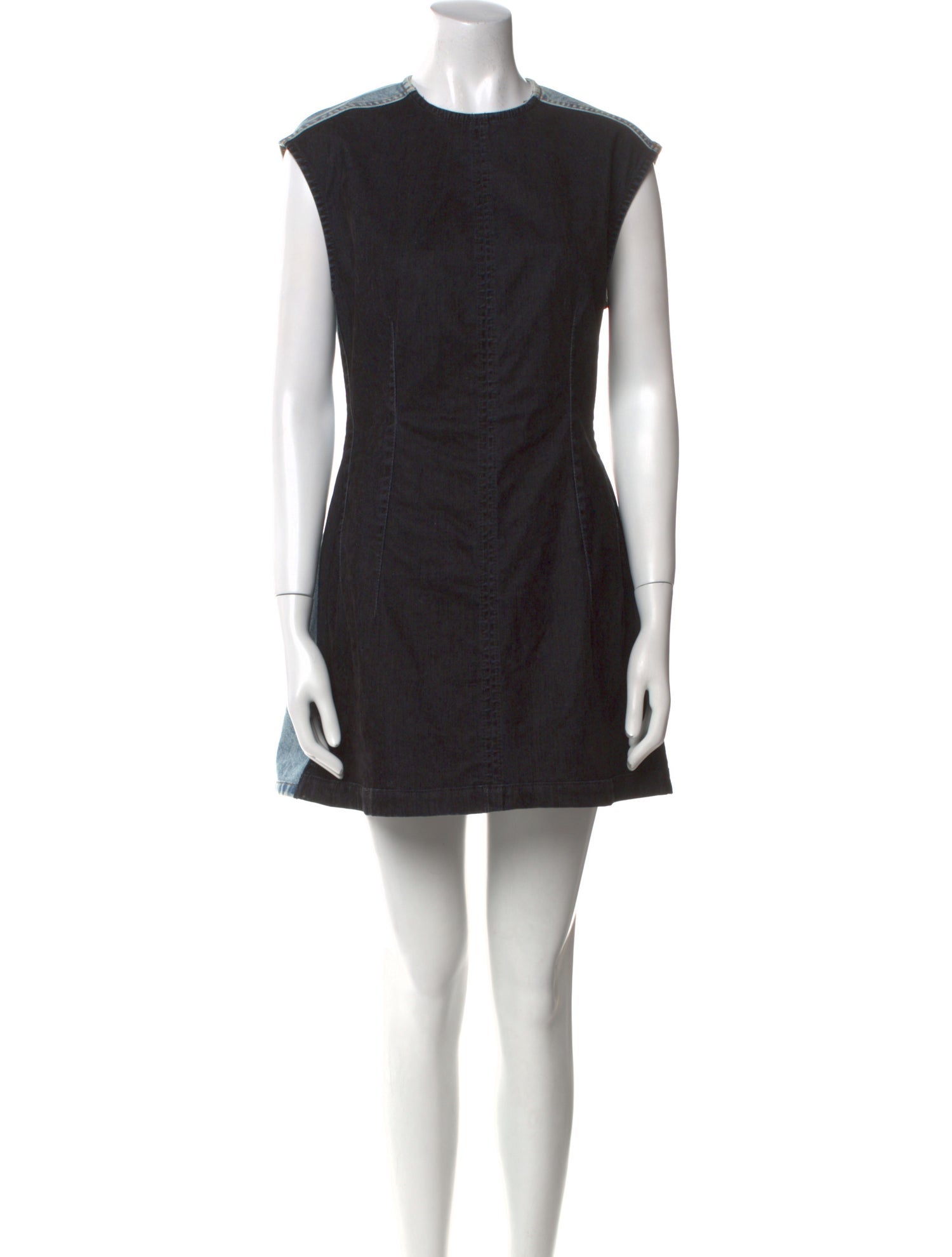 Acne Studios Crew Neck Mini Dress