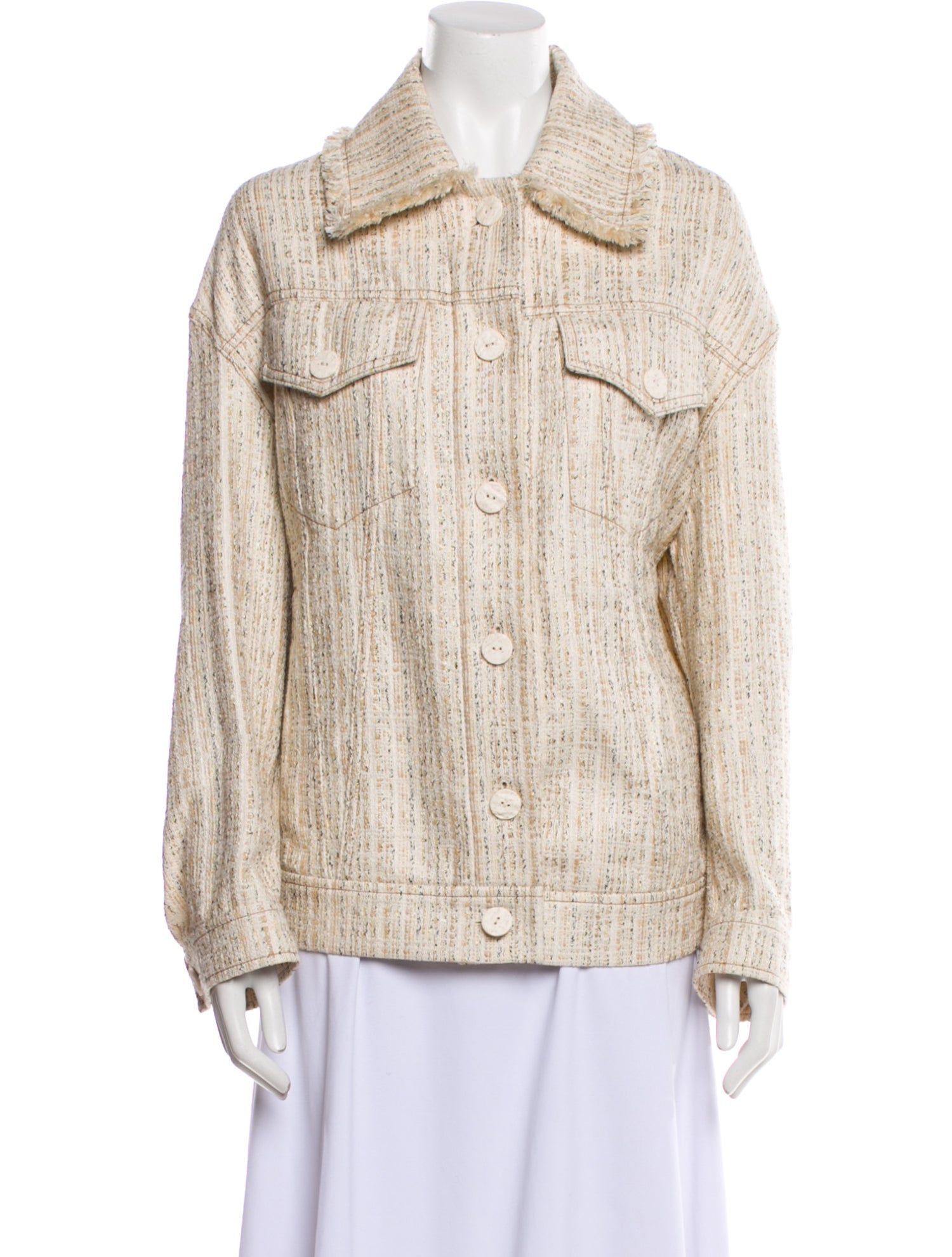 Acne Studios Tweed Pattern Jacket