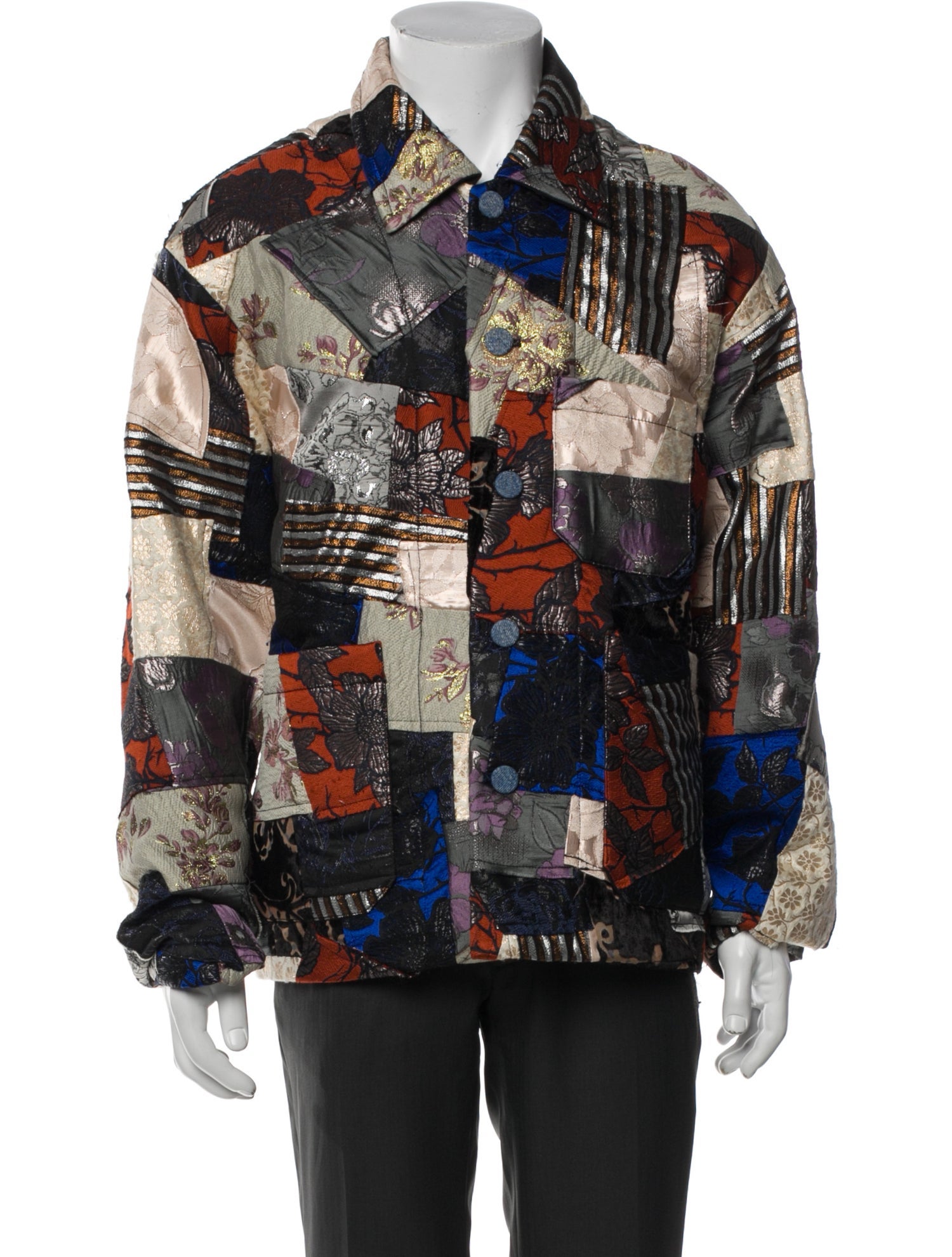 Acne Studios Printed Denim Jacket