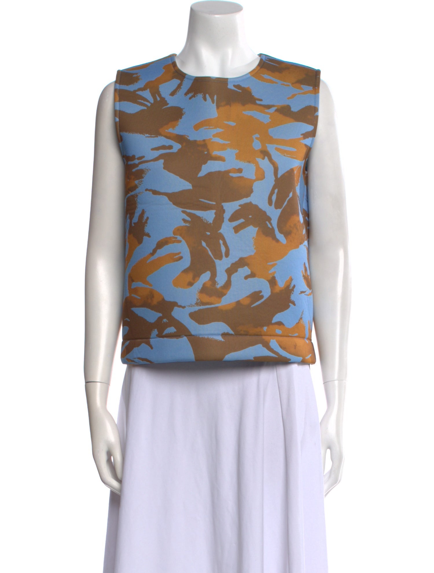 Acne Studios Printed Crew Neck Top