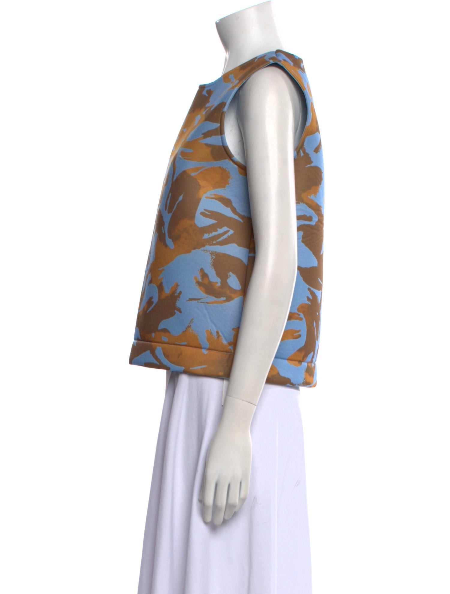 Acne Studios Printed Crew Neck Top