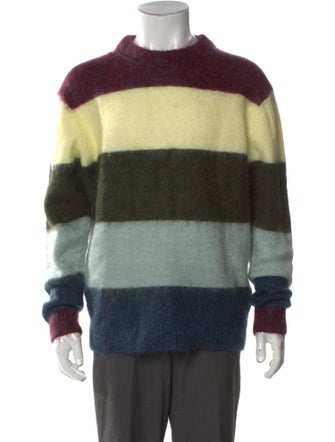 Acne Studios Striped Crew Neck Pullover