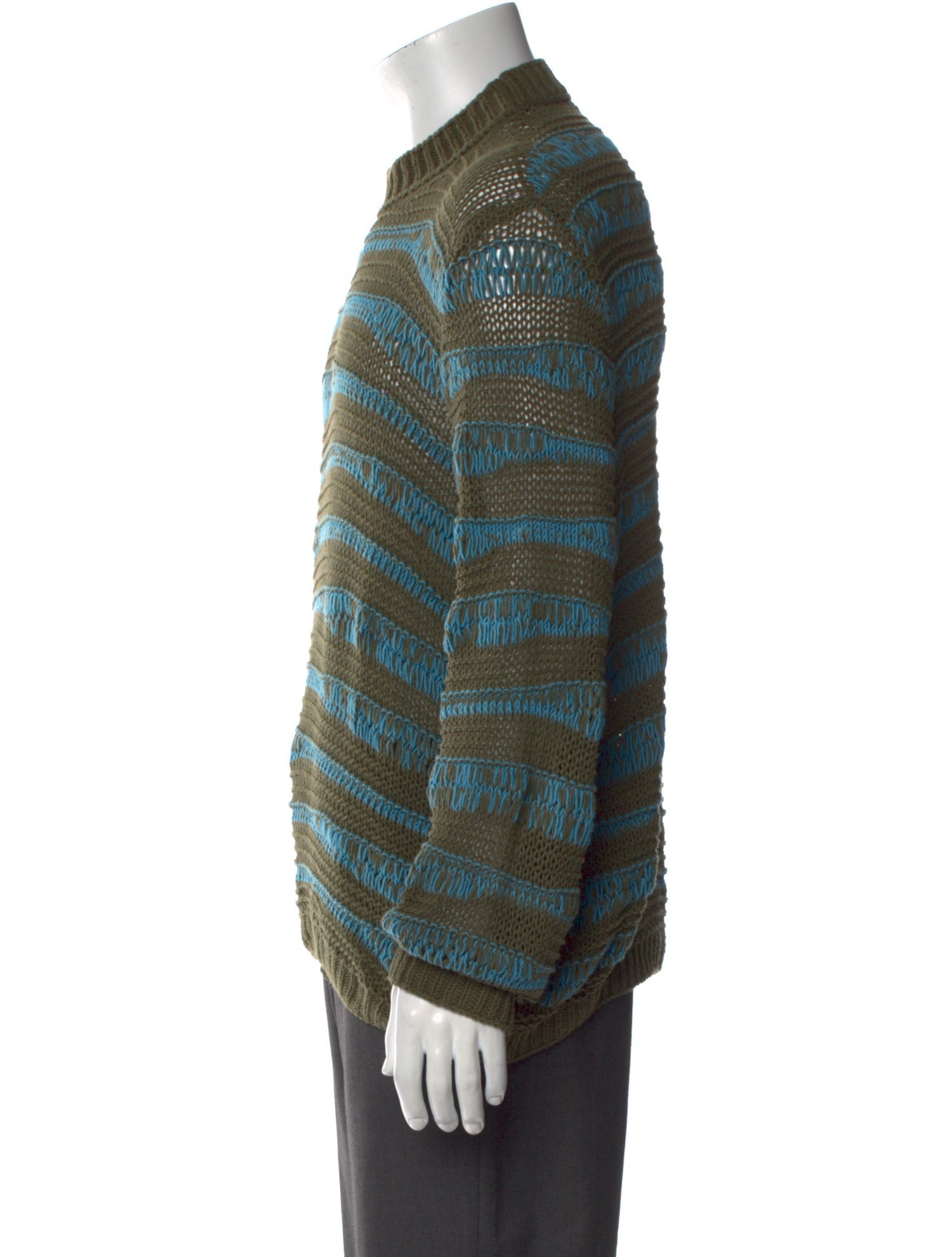 Acne Studios Striped Crew Neck Pullover