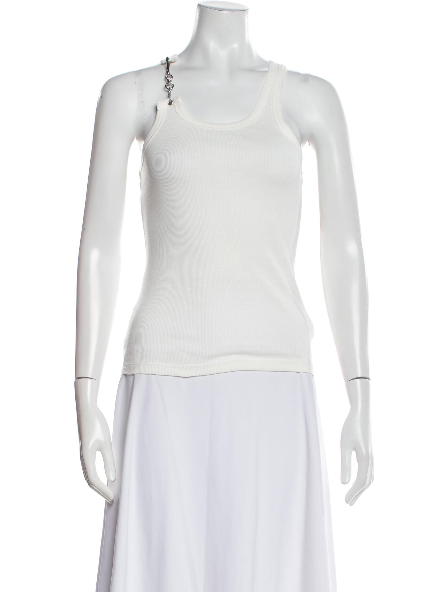 Acne Studios Scoop Neck Sleeveless Top
