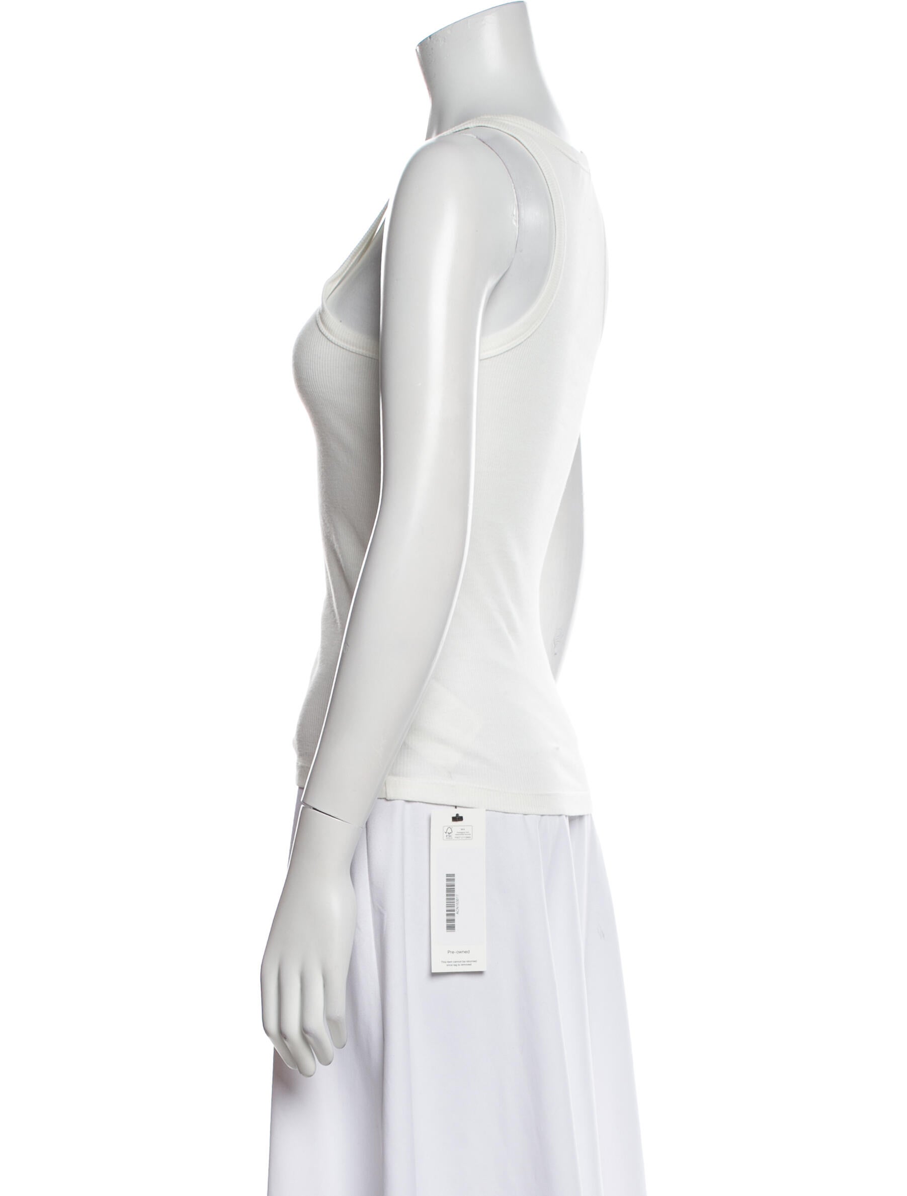 Acne Studios Scoop Neck Sleeveless Top